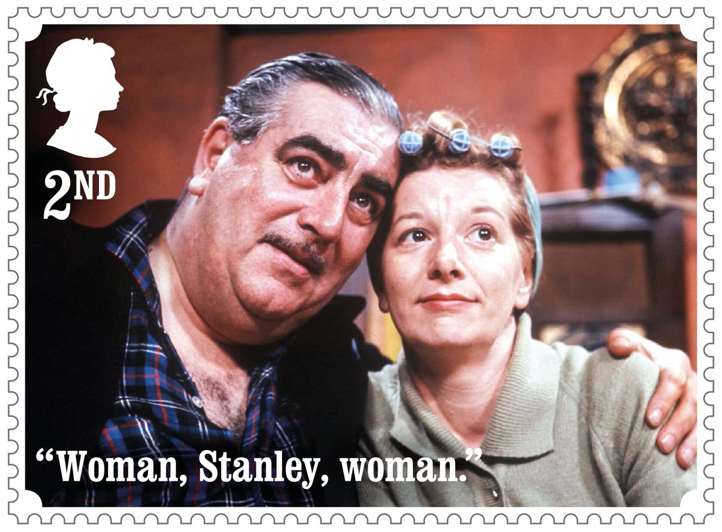 Stan and Hilda Ogden (Royal Mail)