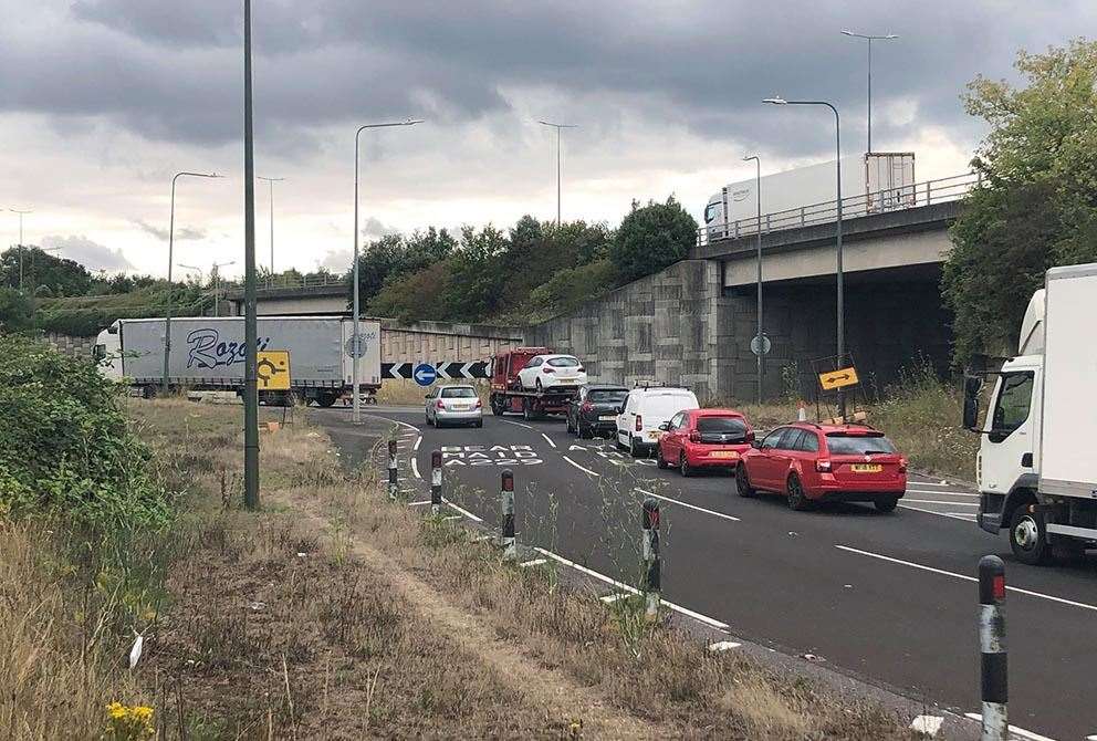 The Running Horse Roundabout will close overnight