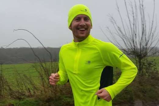 Nick has been putting his running to the test in Dover. Picture: Christina Moore