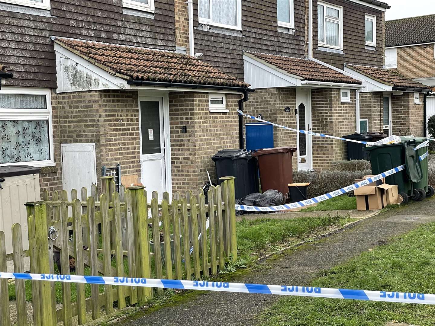 The attack happened at a home in Beecholme Drive, Kennington