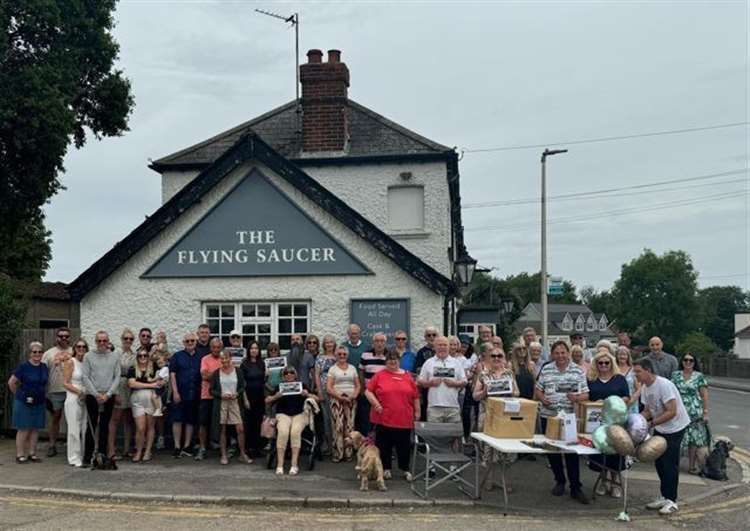 Campaigners fighting to save The Flying Saucer in Hempstead need more than £1.2m