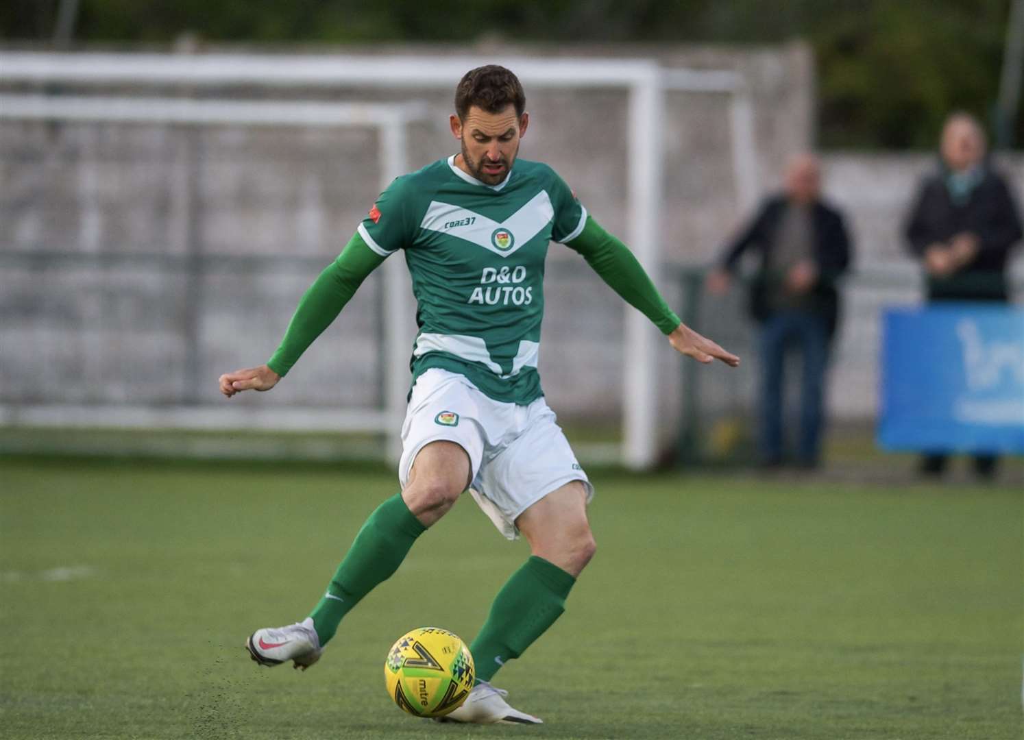 Jay May scores Ashford's winner in the play-off semi-final - will Saturday be his final game for the club? Picture: Ian Scammell