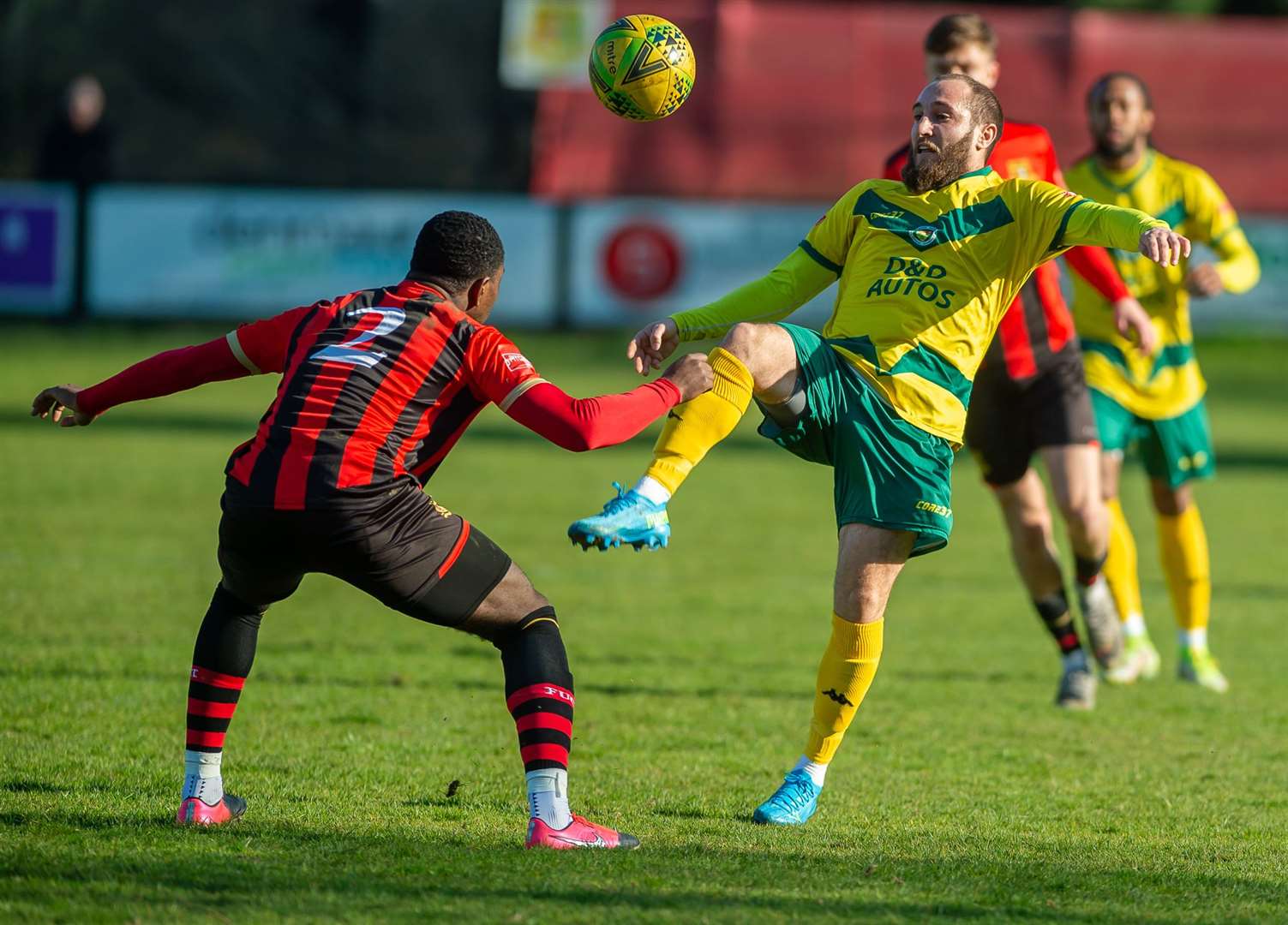 Ashford United goalscorer Adem Ramadan Picture: Ian Scammell