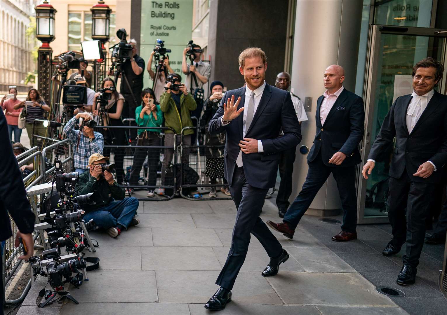 The Duke of Sussex is expected back in the UK for the High Court trial (Aaron Chown/PA)