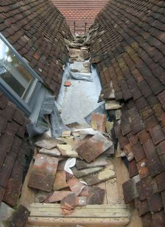 Thieves stole lead roof flashing three times in a fortnight from Barham Primary School