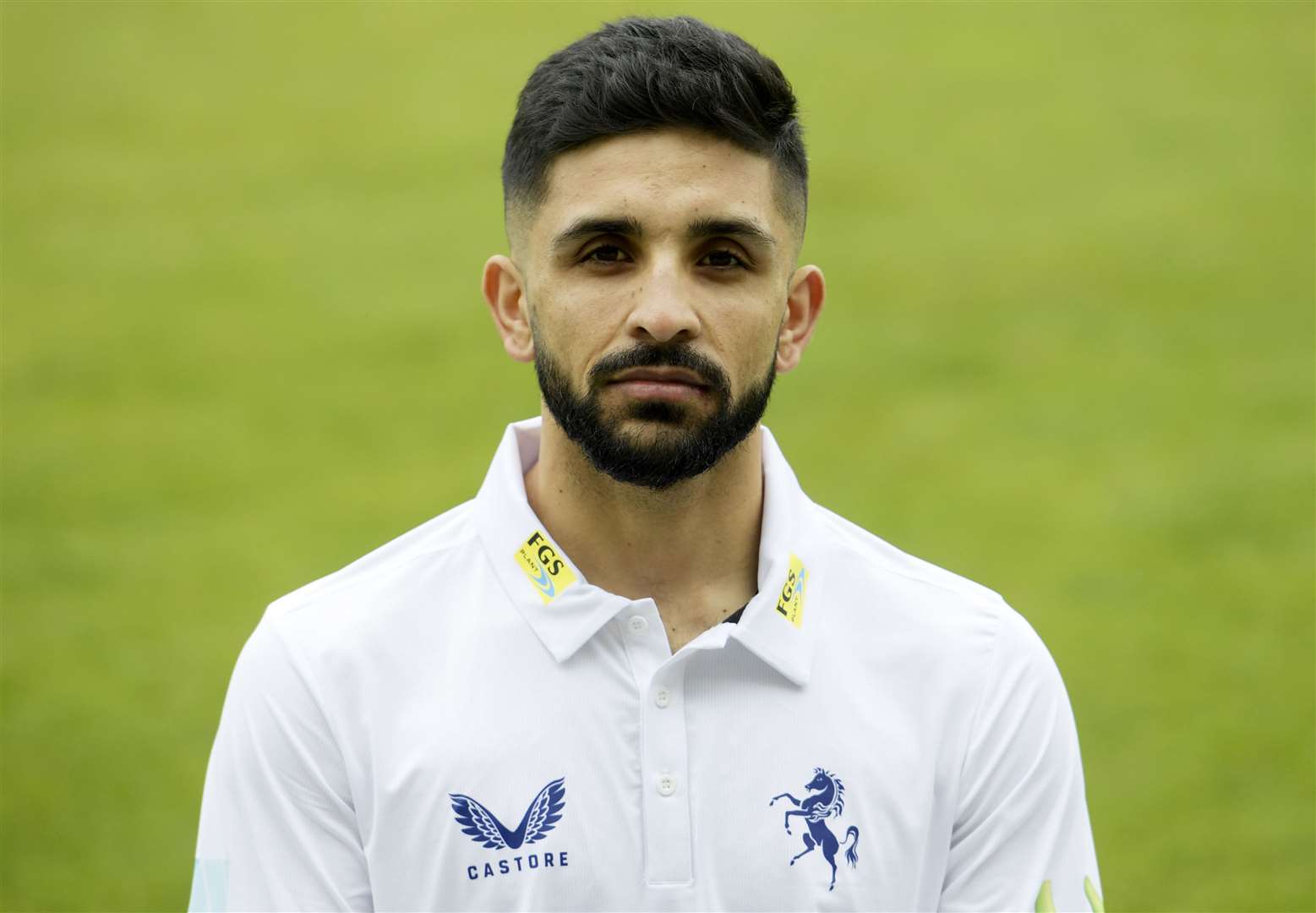 Hamidullah Qadri - was the pick of the Kent attack against Hampshire. Picture: Barry Goodwin