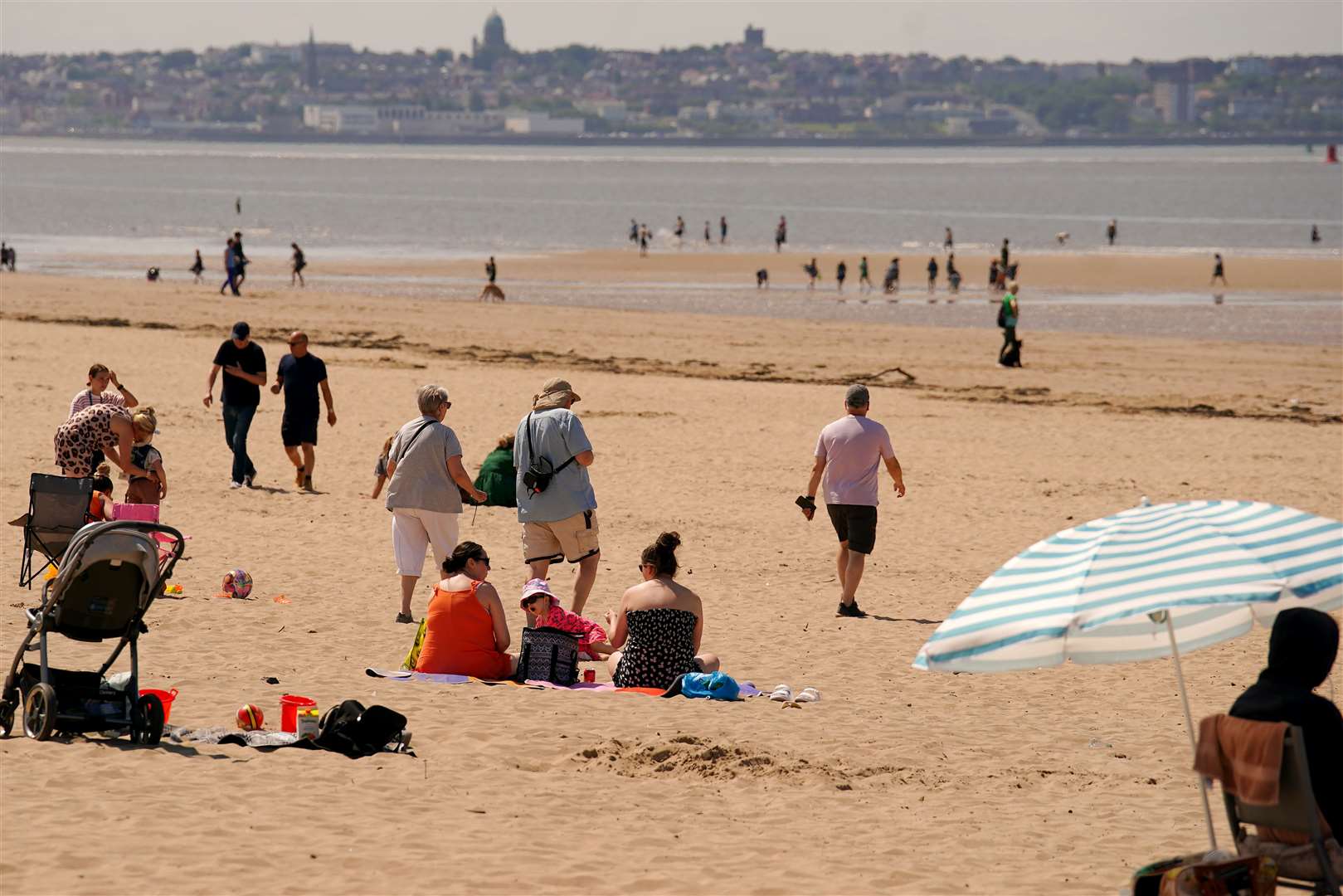 The UK Health Security Agency has issued yellow heat health alerts across most of England (Peter Byrne/PA)