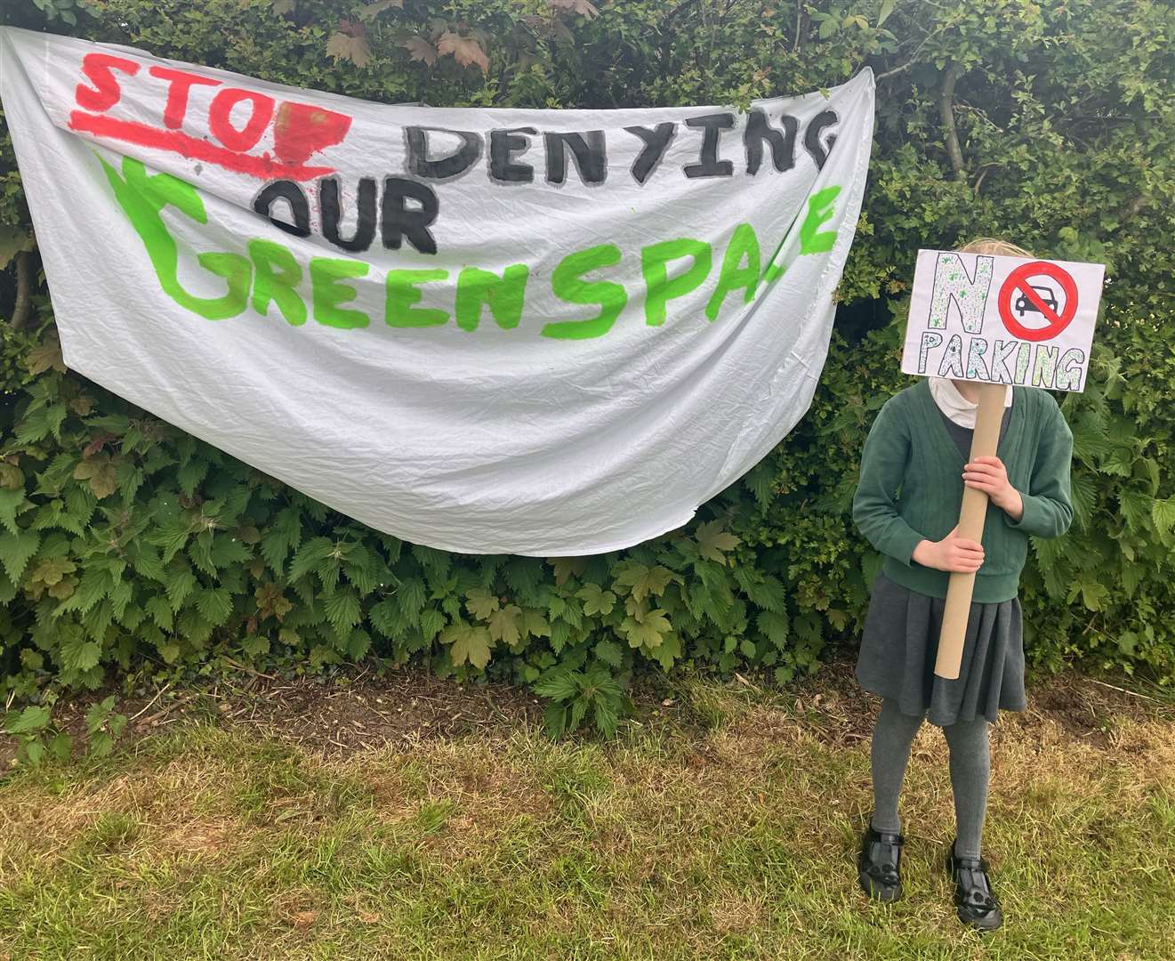 "Stop denying our green space"