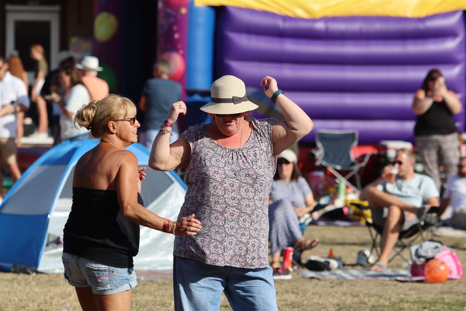 Having fun at Woodfest at the Woodcoombe Sports and Social Club, Murston. Picture: John Nurden (58491672)