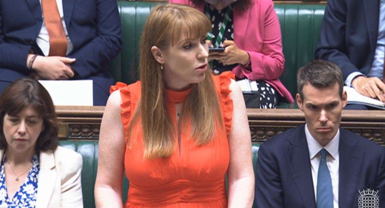 Angela Rayner is the Secretary of State for Levelling Up, Housing and Communities. Picture: Parliament TV