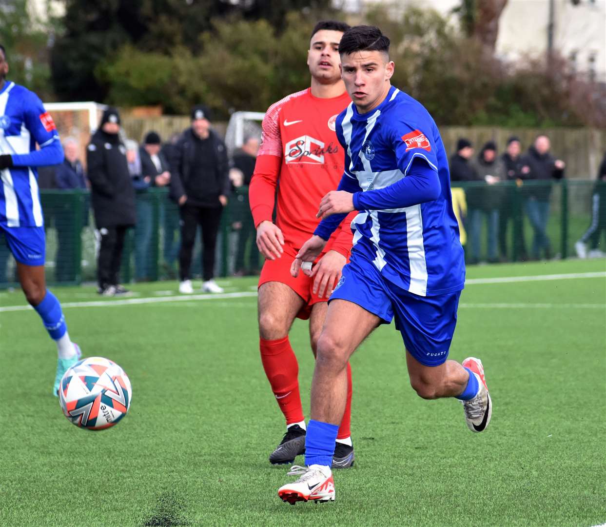 Herne Bay defender Frankie Smith - the club’s 2023/24 season players’ player-of-the-year. Picture: Randolph File