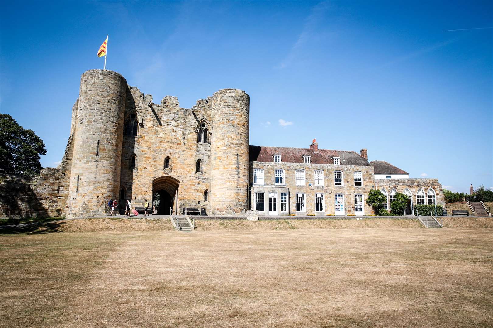 Marion Barter visited Tonbridge Castle before she went missing in 1997. Picture: Matthew Walker