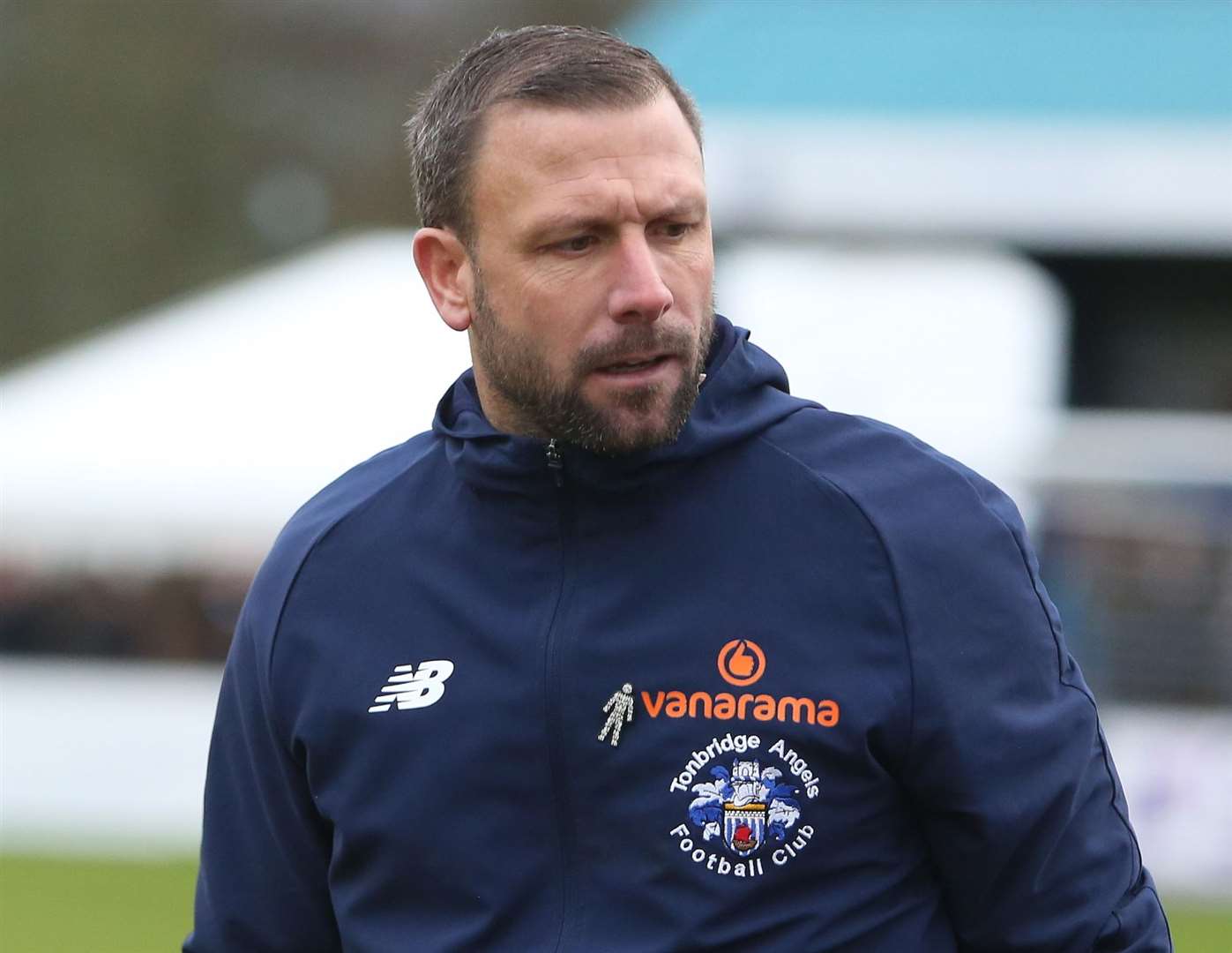 Tonbridge Angels boss Steve McKimm. Picture: Dave Couldridge