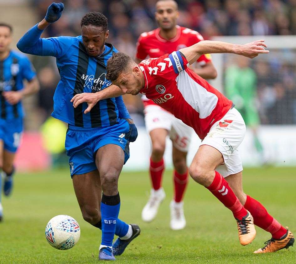 Brandon Hanlan on the ball for the Gills Picture: Ady Kerry (9257362)