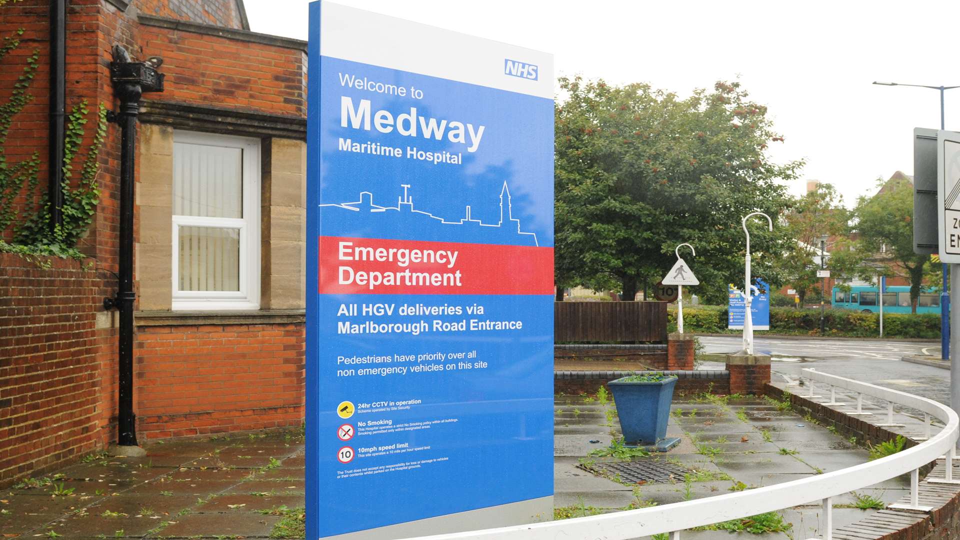 Cliff Evans has helped transform the A&E department at Medway Maritime Hospital