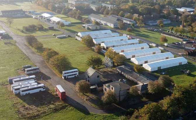 The Manston asylum processing centre