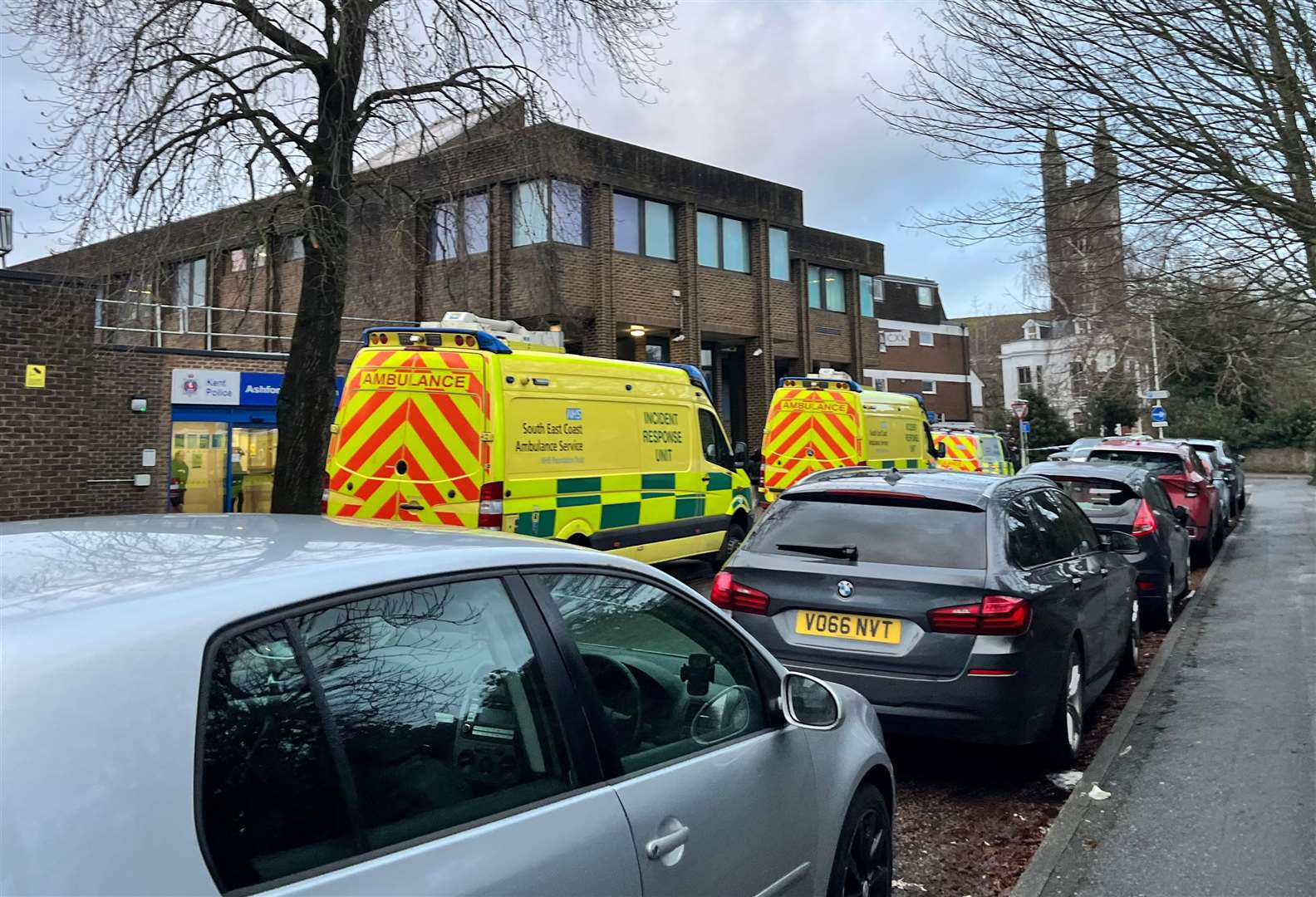 Tufton Street in Ashford shut off by police amid incident in town