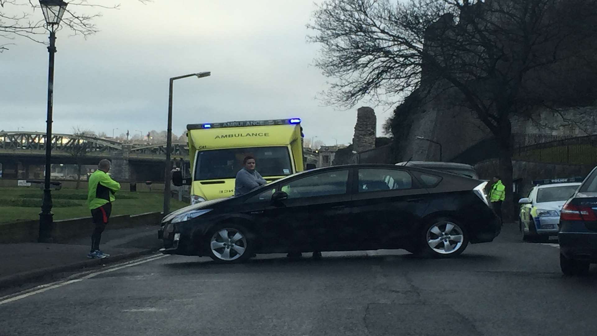 Collision on Rochester Esplanade