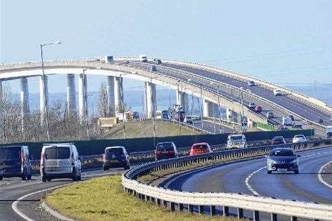 Speed cameras were installed on the Sheppey Crossing in 2017