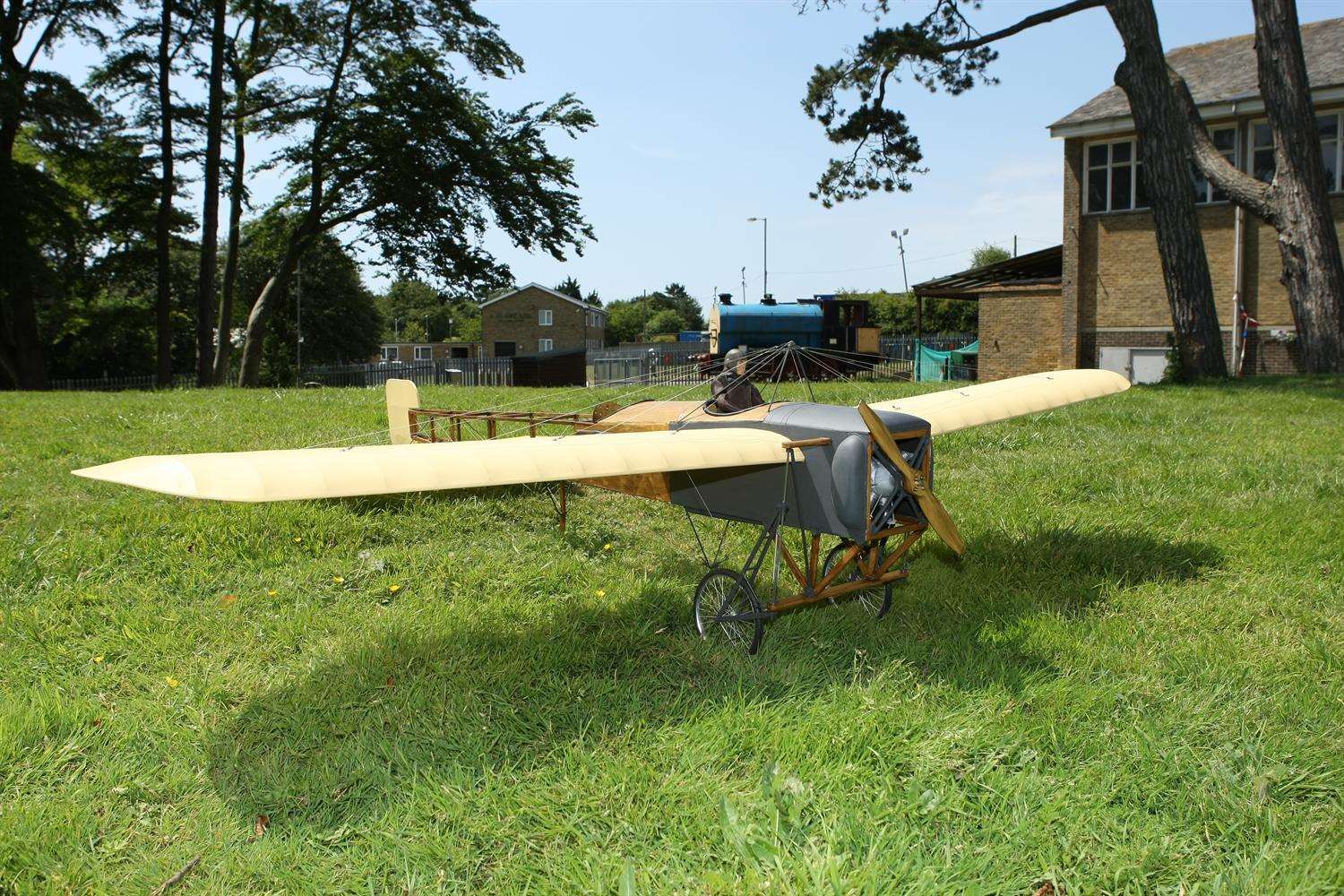 An 8ft Bleriot model built by Dovorian to highlight legacy of Harriet ...