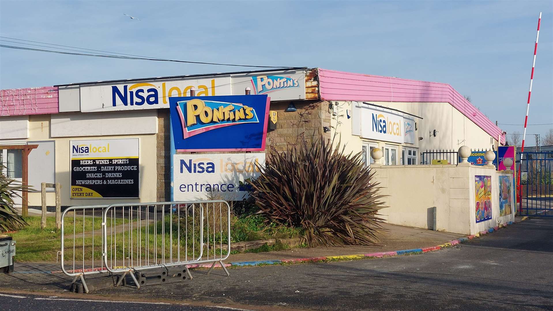 The Nisa Local convenience store at the park’s entrance closed in September