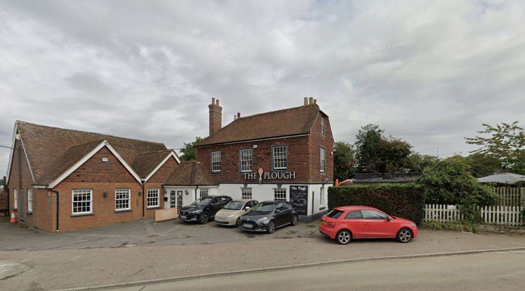 The incident happened outside the Plough Inn on the A274 Sutton Road in Langley, Maidstone. Picture: Google