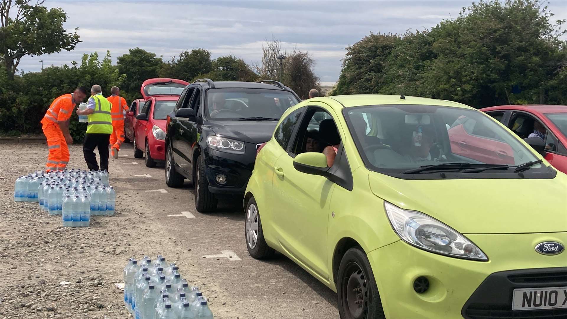 There are water collection points around the Isle of Sheppey