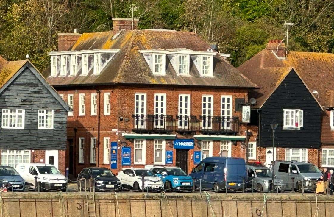 The Mariner at Folkestone Harbour (pictured before the renovations) has been closed since March after water damage caused electrical problems. Picture: The Mariner