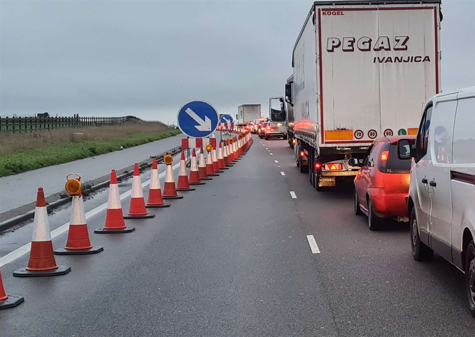 Operation Brock and lorry chaos at Manston Airport this week