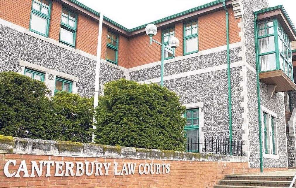 Aidan Broderick appeared at Canterbury Crown Court