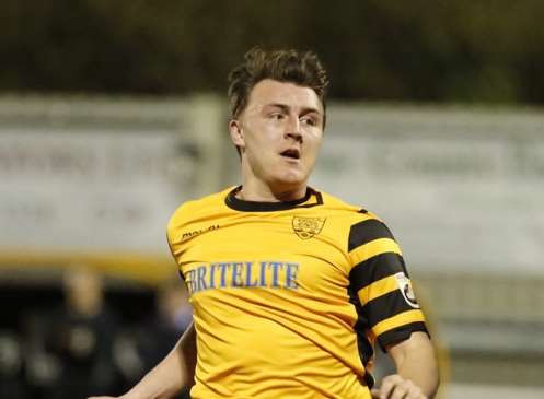 Maidstone United forward Alex Flisher Picture: Matthew Walker