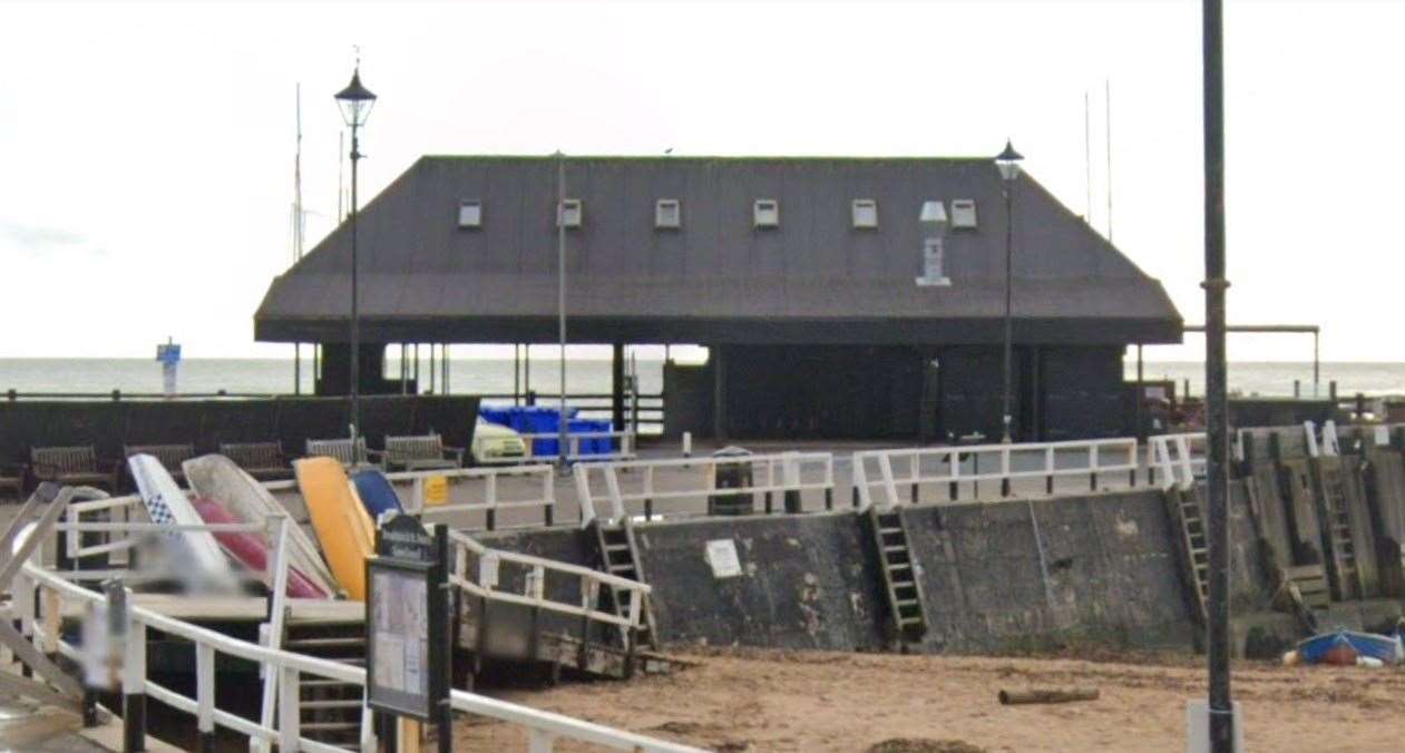 The Jetty at Broadstairs Pier, photographed here in November last year. Picture: Google