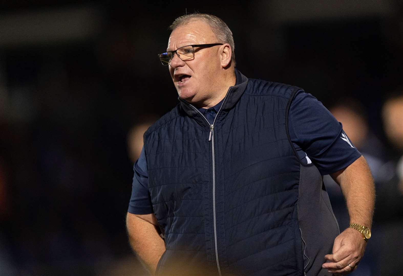 Gillingham manager Steve Evans hoping to pull off an upset this weekend in the FA Cup Picture; Ady Kerry