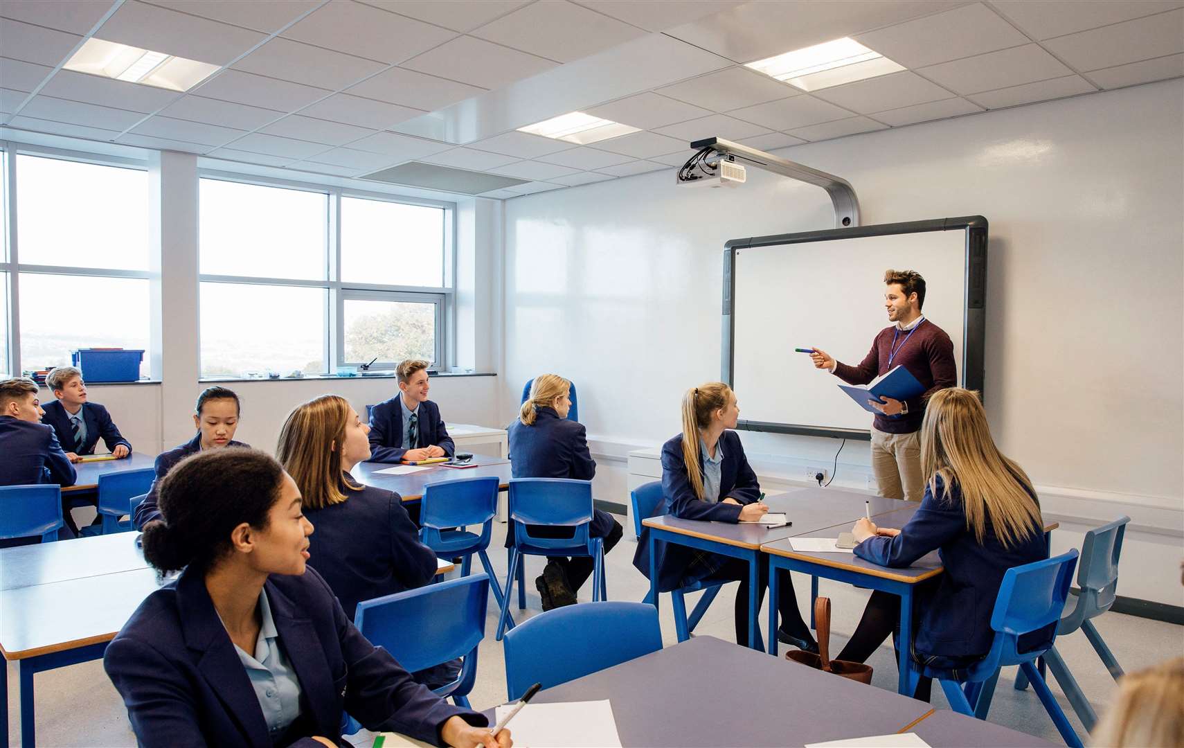 Thousands of children are regularly missing school says the government. Image: iStock.