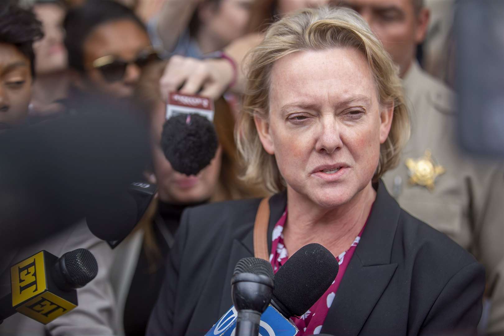 Prosecutor Kari Morrissey (Luis Sanchez Saturno/Santa Fe New Mexican via AP)