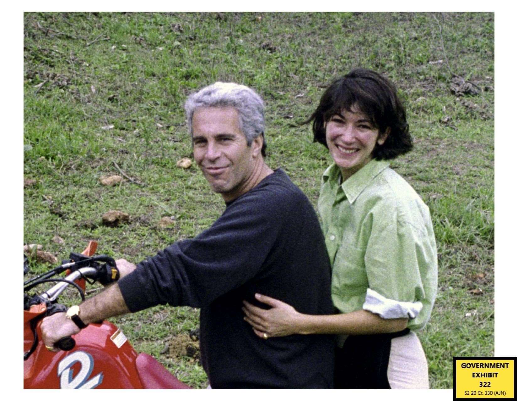 Jeffrey Epstein with Ghislaine Maxwell (US Department of Justice/PA)