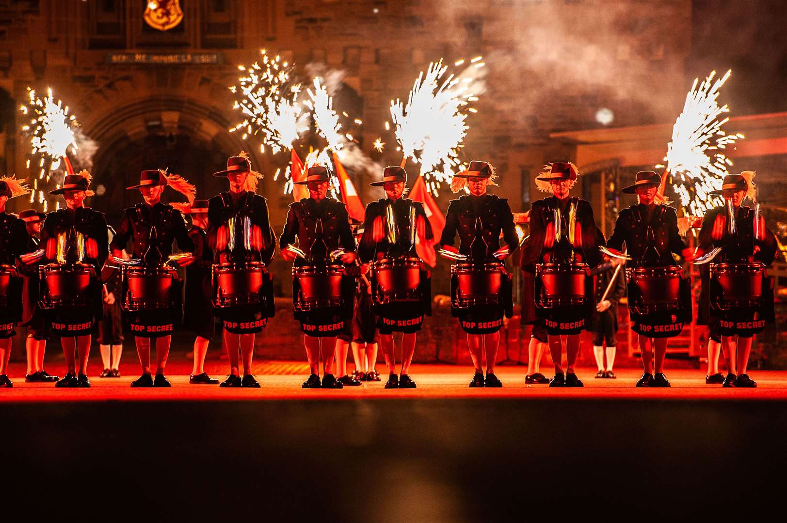 The Top Secret Drum Corps will play at this year’s Royal Edinburgh Military Tattoo (The Royal Edinburgh Military Tattoo/PA)