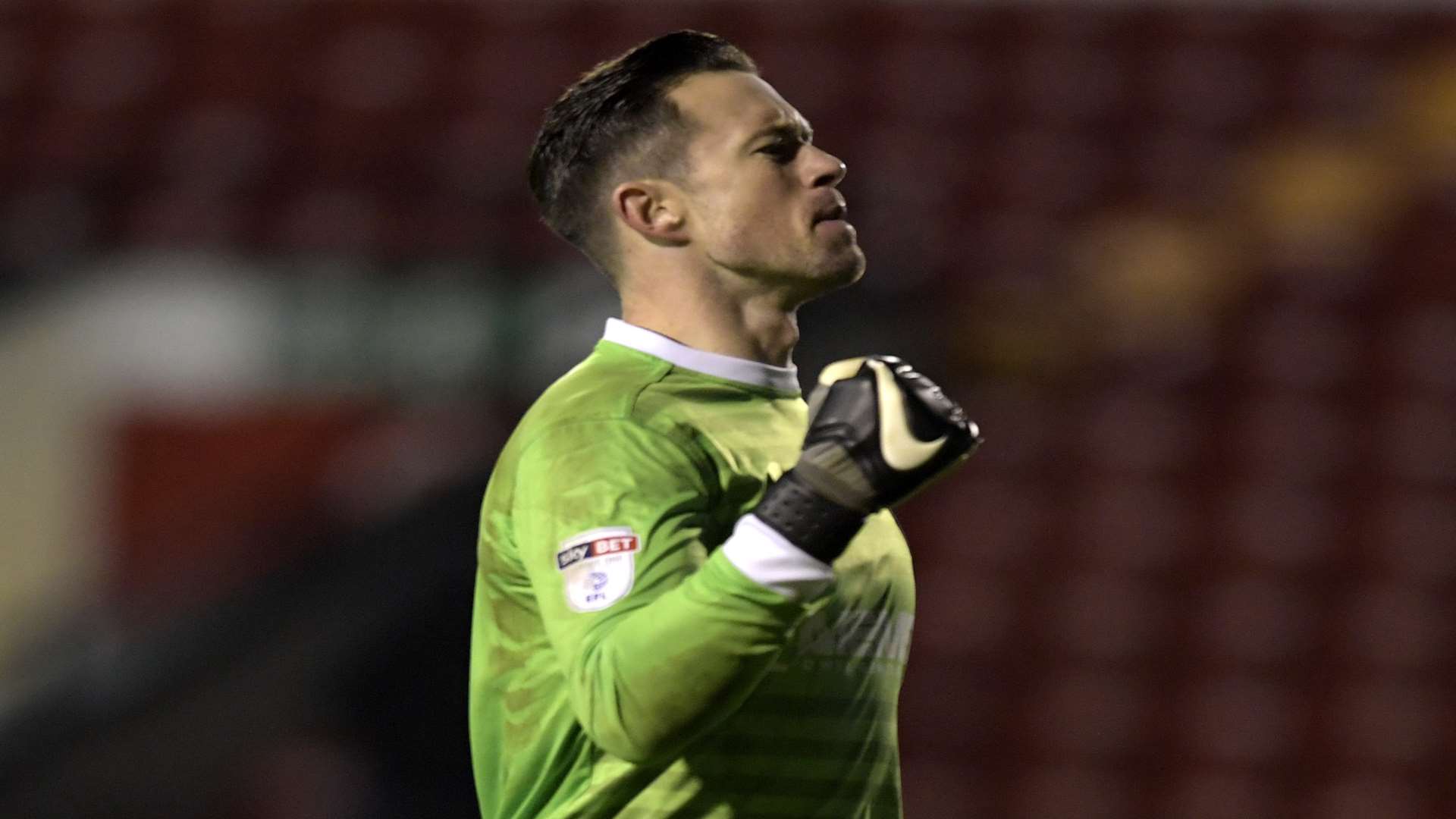 Stuart Nelson is set to make a landmark 200th start for Gills at Bolton on Monday Picture: Barry Goodwin