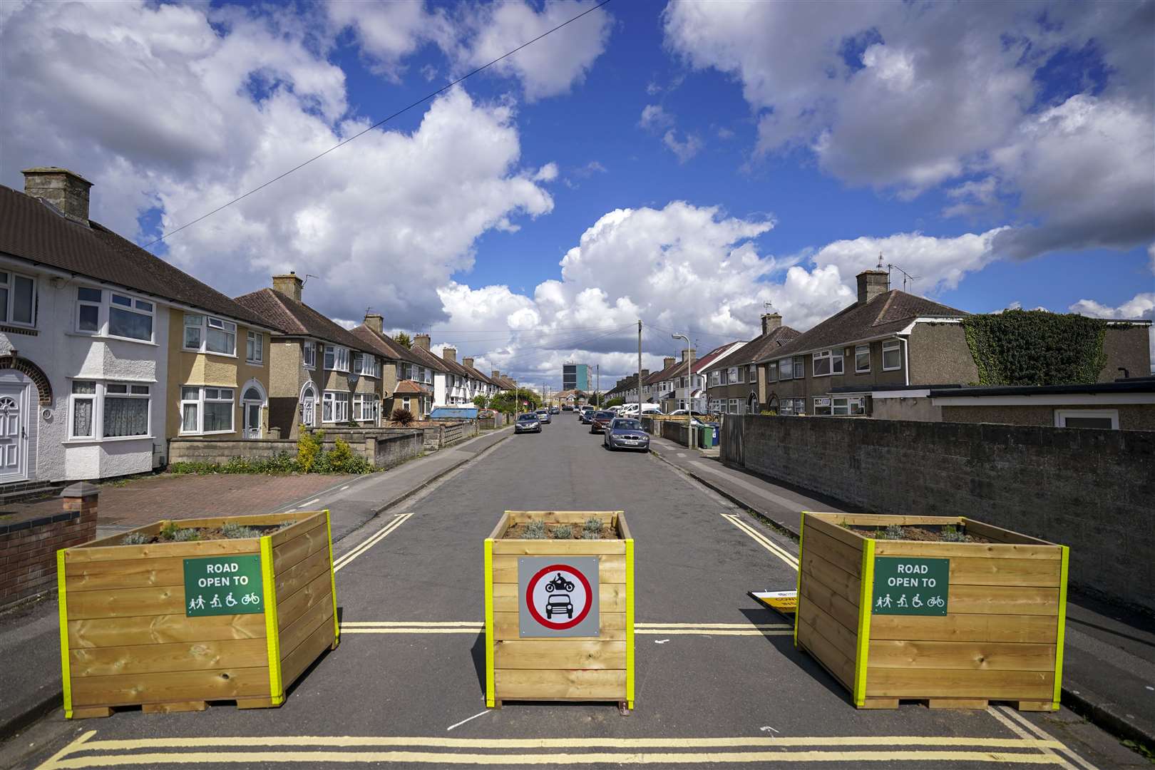 Rishi Sunak has ordered a review of the rollout of low-traffic neighbourhoods (Steve Parsons/PA)