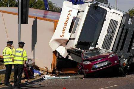 M20 crash junction 10