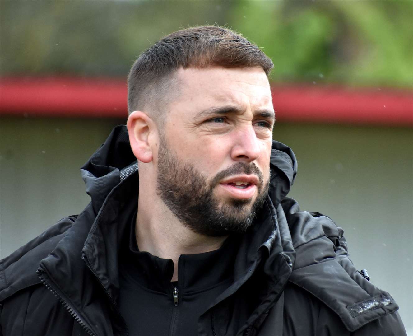 Hythe manager Sammy Moore. Picture: Randolph File