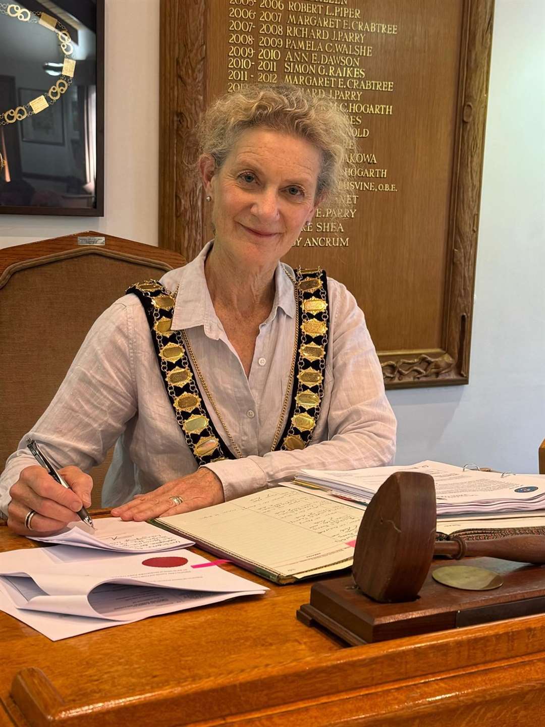 Sevenoaks Mayor, Cllr Libby Ancrum