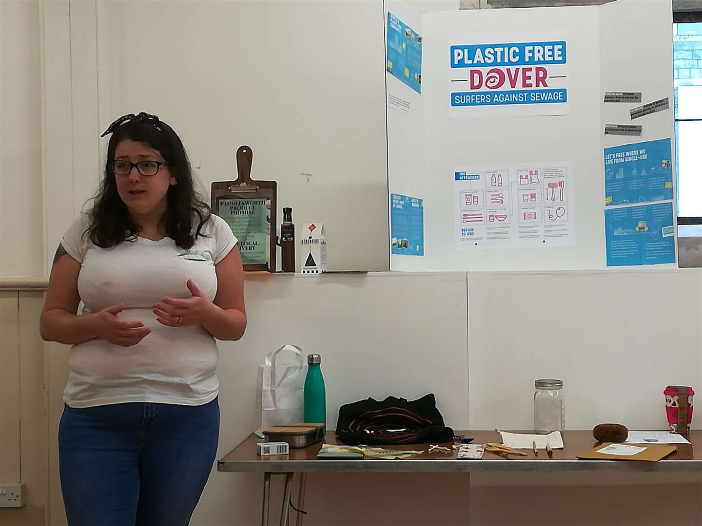 Amy Howie talks about the benefits of going plastic free