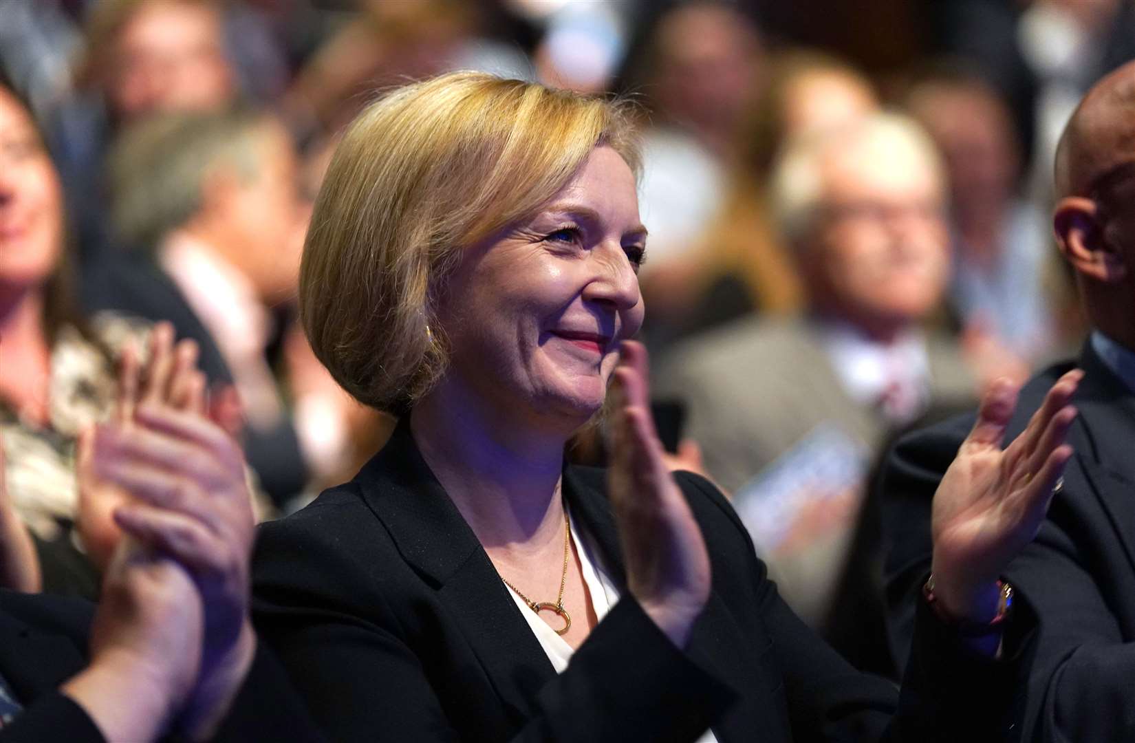 Prime Minister Liz Truss admitted that it had not been an ‘easy’ week but indicated she was sticking with the rest of the tax-cutting package (Jacob King/PA)