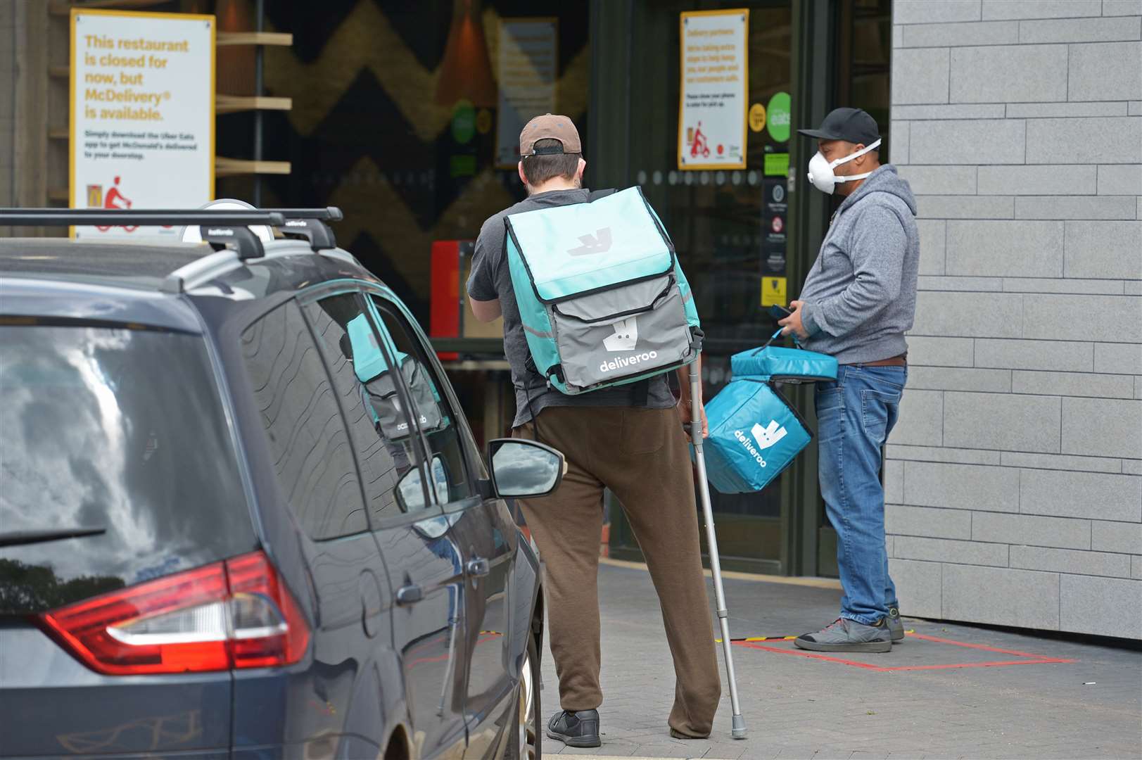 Some McDonald’s sites have already been open for deliveries (Nick Ansell/PA)