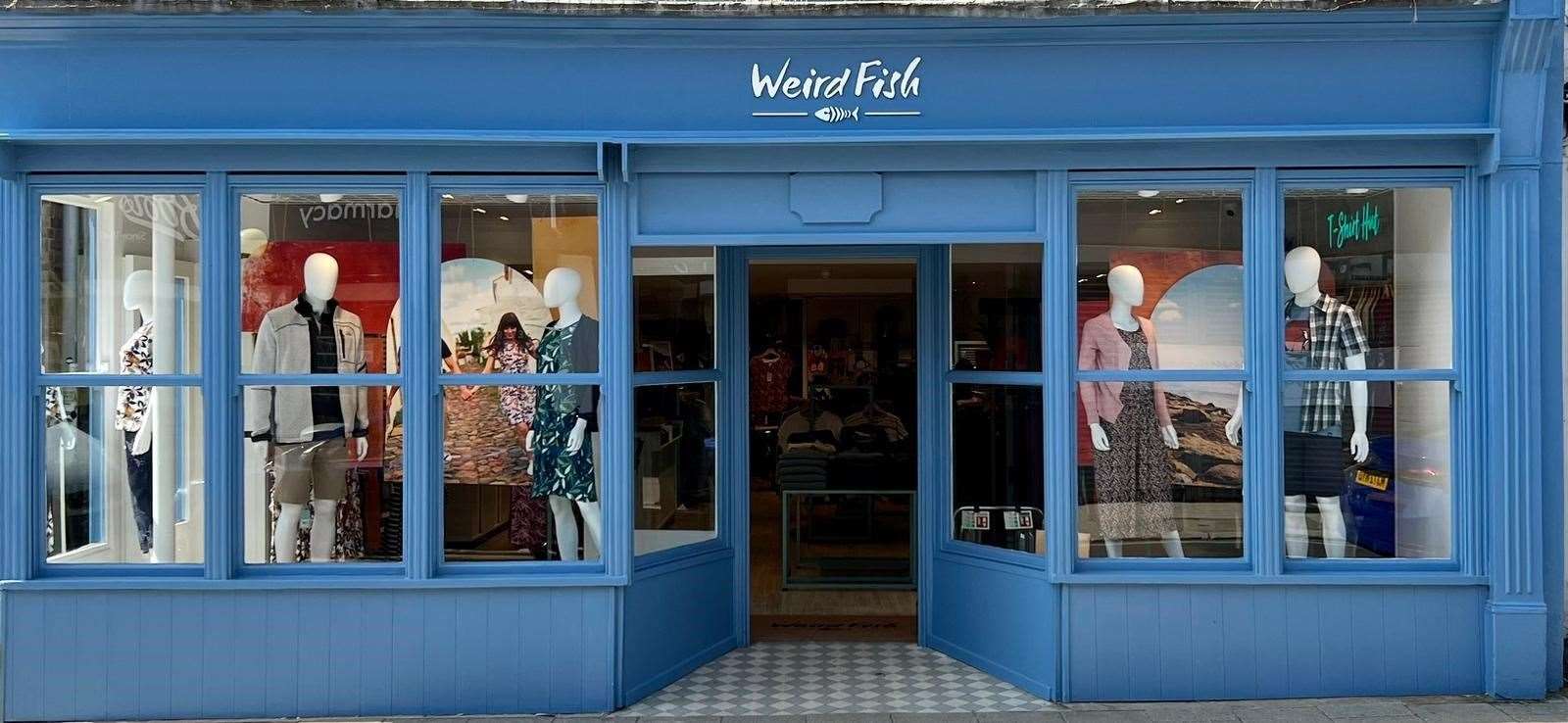 A new Weird Fish clothing store has opened up on Whitstable High Street.