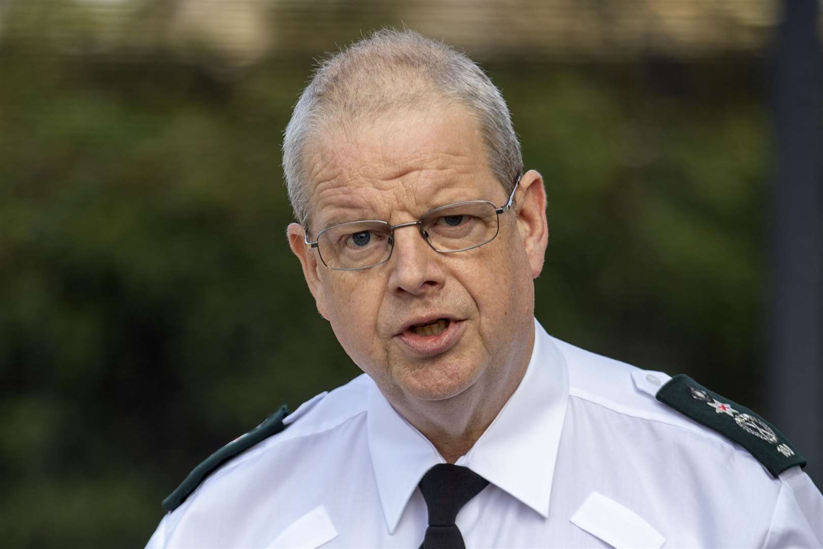 PSNI Chief Constable Simon Byrne has vowed not to quit (Liam McBurney/PA)