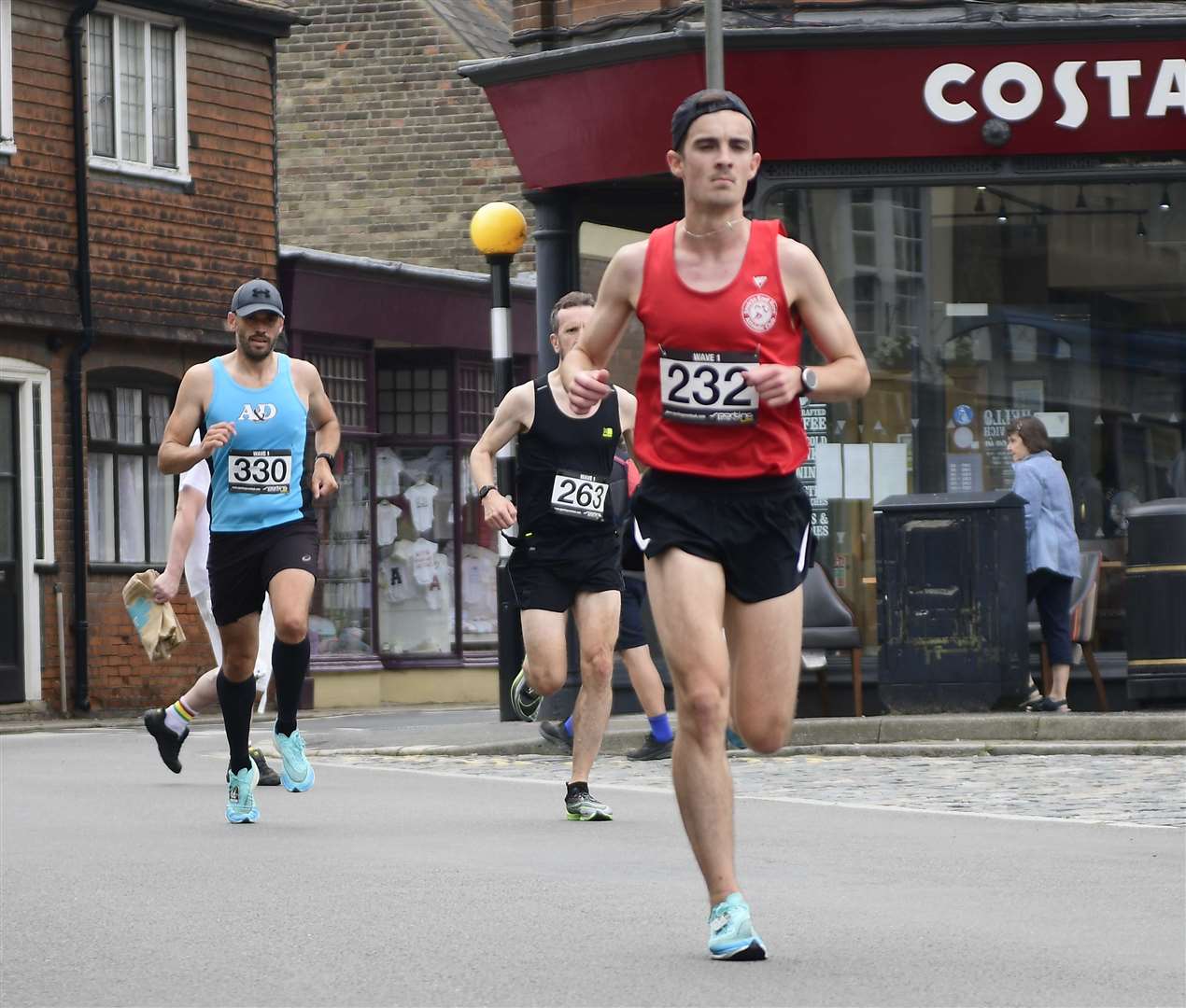 Runner-up Cole Gibbens (232) Picture: Barry Goodwin