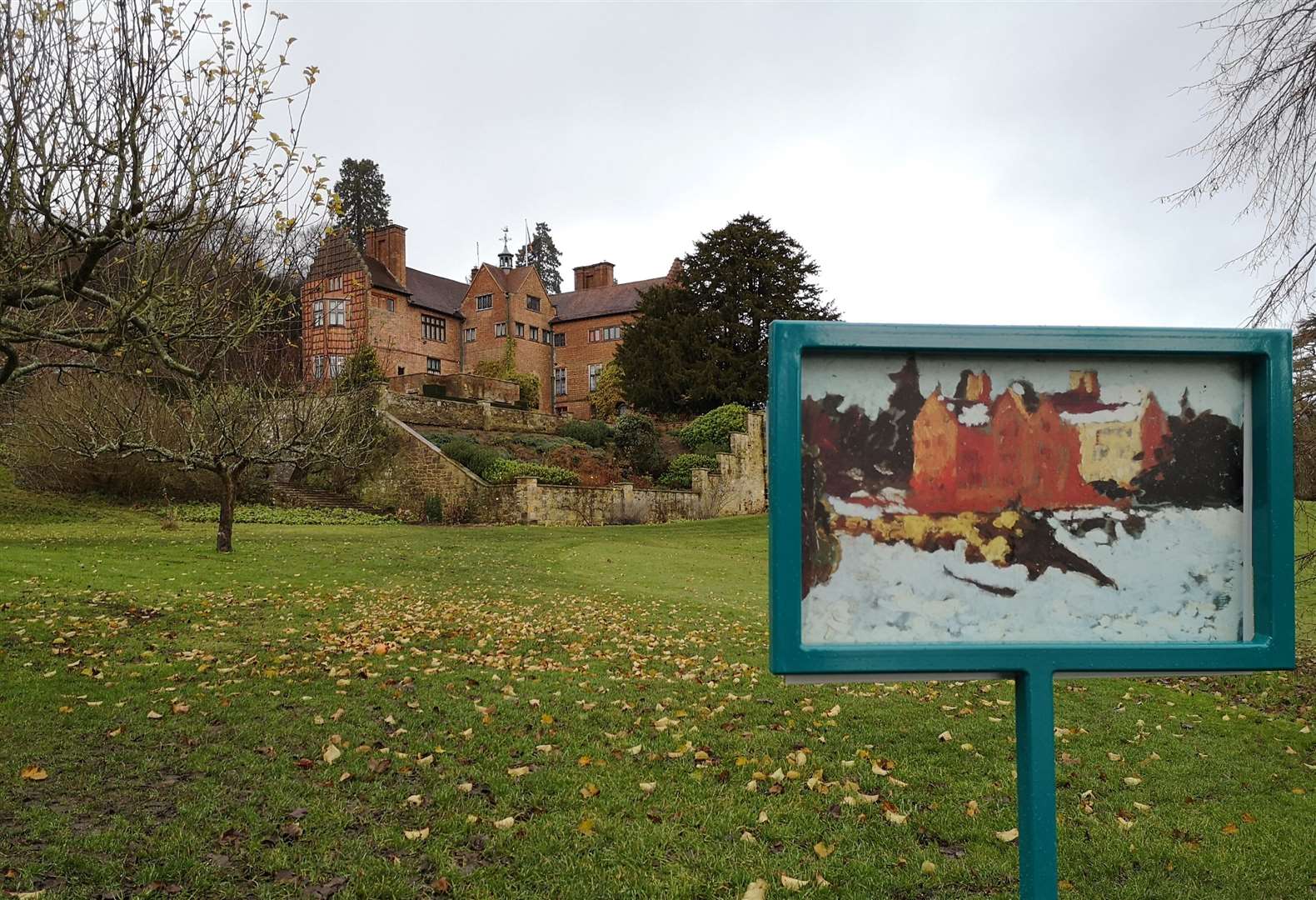 On the art trail at Chartwell near Sevenoaks Picture: National Trust/Henry Jarvis