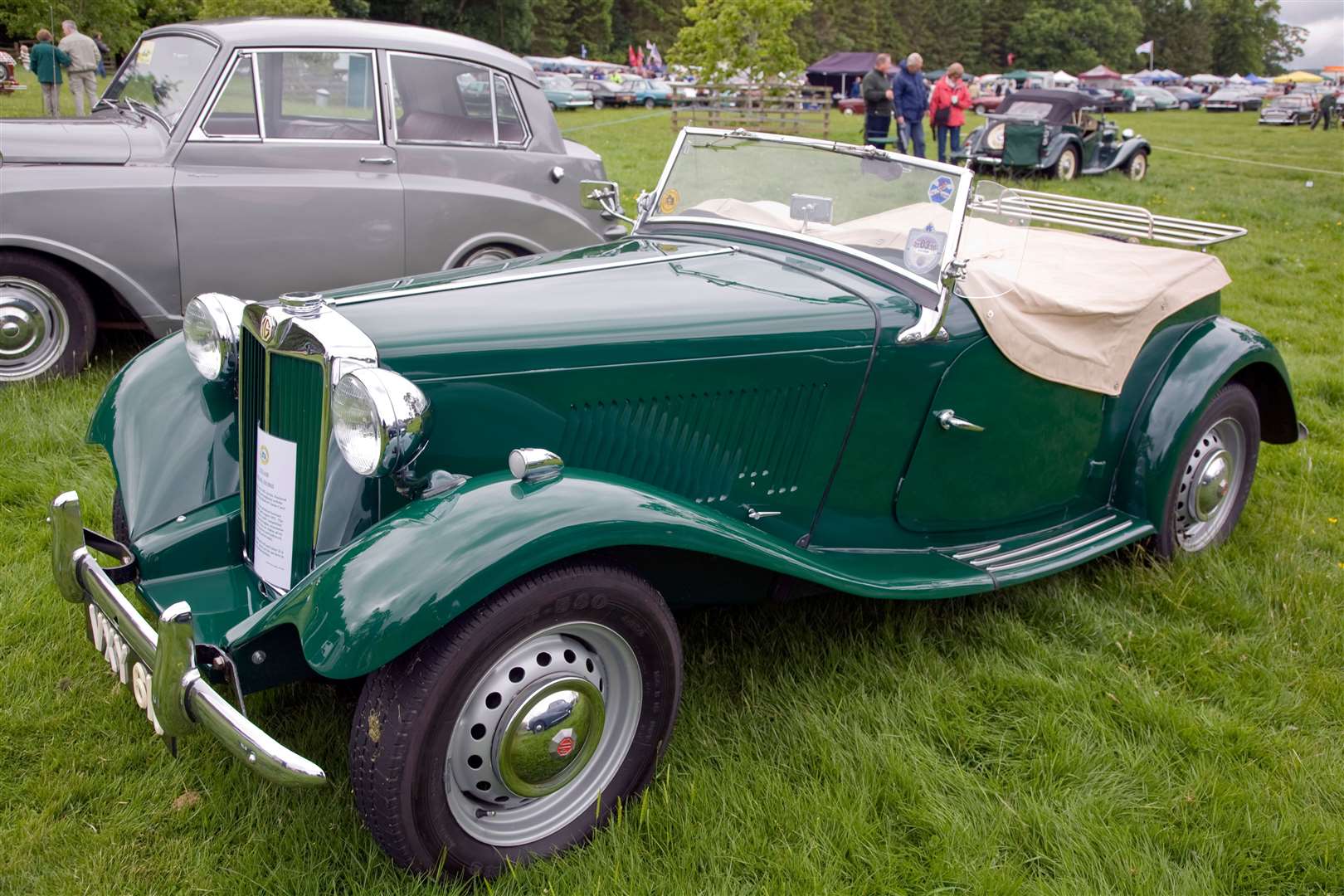 A 1952 MG TD MkII (CW Motorsport Images/Alamy /PA)